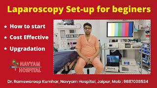 Laparoscopy setup for Beginners [upl. by Moreta]