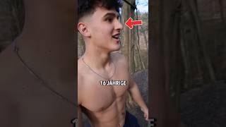 Wer schafft mehr Klimmzüge 15 Jähriger Bodybuilder und Discopumper😱 [upl. by Cralg]