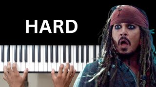 Pirates Of The Caribbean Theme  Piano Cover englishsongpiano [upl. by Rashidi]