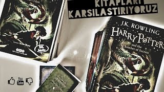 Harry Potter Türkçe ve İngilizce Kitap İncelemesi I İngilizce Harry Potter Okumak [upl. by Lexie]