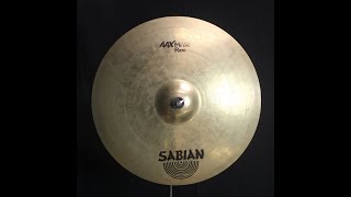 Used Sabian 22quot AAX Metal Ride Brilliant  3947g [upl. by Akyssej331]