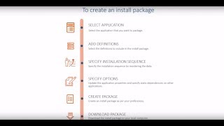 BMC Helix Innovation Studio  Creating install packages to deploy entire applications [upl. by Eiro]