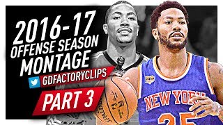 Derrick Rose Offense Highlights Montage 20162017 Part 3  Shades of 2011 MVP Rose [upl. by An]