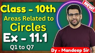 Class  10 Ex  111 Q1 to Q7 Areas related to Cirlces  New NCERT  CBSE  Green Board [upl. by Bryana16]