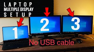 How to use laptop Display multiple screen with Spacedesk software use spacedesk as second monitor [upl. by Ydnic352]