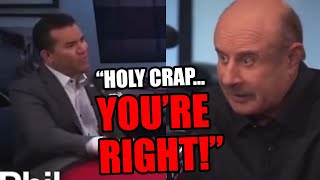 Dr Phil goes completely SILENT after his guest dropped this TRUTH [upl. by Rosen]