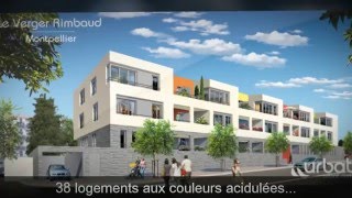 Le Verger Rimbaud  Programme Immobilier Neuf Montpellier 34  URBAT Montpellier [upl. by Romulus104]