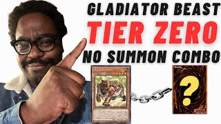 The NEW ONE Card Combos for Gladiator Beast are CRACKED [upl. by Petersen]