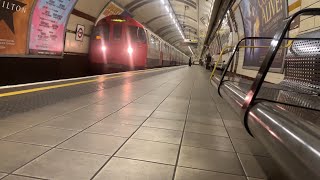 Bakerloo Line 1972 stock 3547 approaching Regents Park [upl. by Salvador]