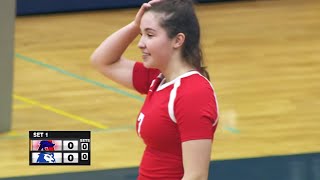 Girls High School Volleyball Armstrong vs Hopkins Section 6AAA [upl. by Samuela]