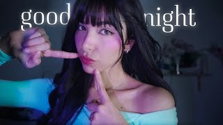 ASMR Kissing You Goodnight for Immediate Sleep 💤 🇪🇸 and 🇬🇧 subtitles [upl. by Ellah]