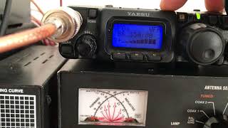 YAESU FT817 Power Test  HJ3TMP [upl. by Griffie]