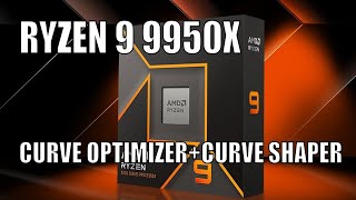 Ryzen 9 9950X Overclocking Guide  59Ghz on Air with Curve Optimizer and Curve Shaper [upl. by Mahseh]