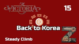 Victoria 3  Back To Korea  Ep15 Steady Climb [upl. by Anielram434]