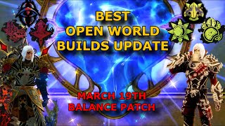 Guild Wars 2 Best Open World Builds Update March 19 2024 Patch [upl. by Adam511]