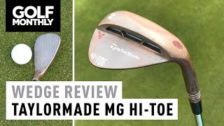 TaylorMade Milled Grind HiToe Wedge Review  Golf Monthly [upl. by Naved]