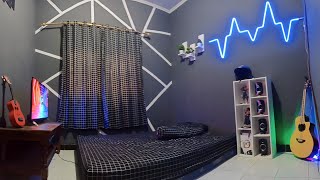 MAKEOVER KAMAR TIDUR COWOK LOW BUDGET [upl. by Ytissahc737]