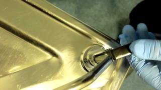 How to change the water flow on a drinking fountain swan neck tap [upl. by Gerda247]