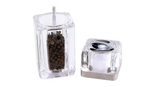 How To Refill  Cole amp Mason Kempton Pepper Grinder and Shaker Combo Mill H307396PU [upl. by Madanhoj]