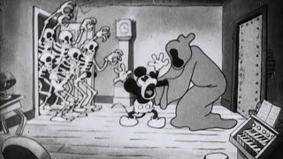 Mickey Mouse  The Haunted House 1929 [upl. by Corney]