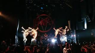 Carnifex  Angel of Death Slayer Cover NYC LIVE HD [upl. by Eillak]