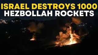 Israel War LIVE Israel Biggest Strike on Hezbollah Sites In Southern Lebanon  Israel Hezbollah War [upl. by Takken]