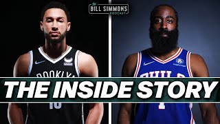 The Real Story Behind the HardenSimmons Trade With Zach Lowe  The Bill Simmons Podcast [upl. by Aidyn]