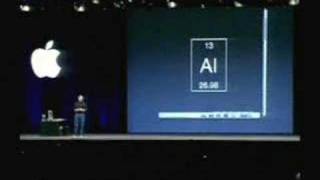 Macworld San Francisco 2003PowerBook 17quot12quot Intro Pt 1 [upl. by Alyehc]