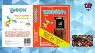 Gameplay  Zaxxon  Atari 2600 [upl. by Enilrem]