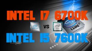 i5 7600k vs i7 6700k [upl. by Sivie944]