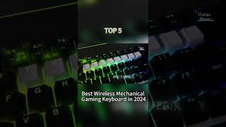 TOP 5 Best Wireless Mechanical Gaming Keyboard in 2024 [upl. by Allebram]