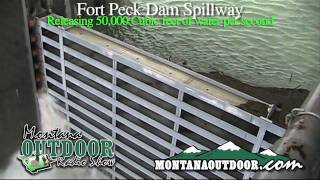 A look at Fort Peck Dams Spillway [upl. by Azzil]