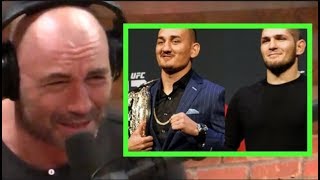 Joe Rogan  Holloway vs Khabib is CRAZY [upl. by Miller53]