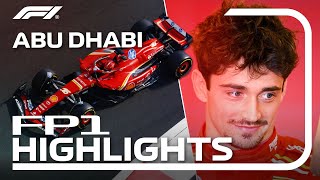 FP1 Highlights  2024 Abu Dhabi Grand Prix [upl. by Edeline]