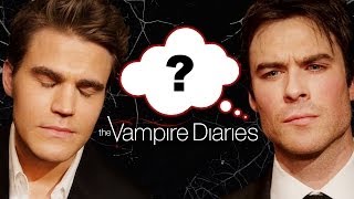 quotThe Vampire Diariesquot Who Said It Edition  Ian Somerhalder Paul Wesley Nina Dobrev [upl. by Valdis]