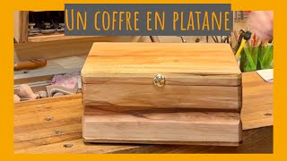 Comment fabriquer un coffret en platane [upl. by Ayahsey]