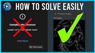 Easy Solution for quotModule cv2 Has No Attribute Resizequot Error in ComfyUI [upl. by Persian457]