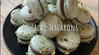 Recept Pistache Macarons Baktotaal Bouwhuis [upl. by Ariew807]