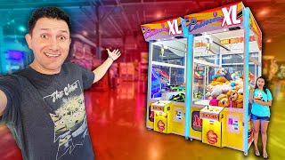 We Played EVERY Claw Machine in this GIANT Arcade [upl. by Mafala786]