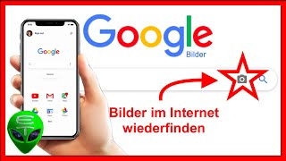 Google Bilder RückwartsSuche vom Handy No other Websites or Apps needed Germandeutsch  ET [upl. by Ludwigg30]