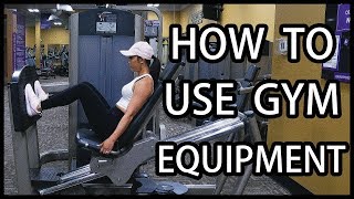 How to Use Gym Equipment  Beginners Guide [upl. by Atiroc586]