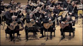 Los ROMEROS J RODRIGO Concierto ANDALUZ for Four Guitars and Orchester [upl. by Illoh]