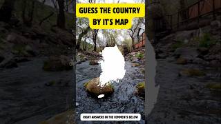 Guess the country by its Map Quiz Challenge Can you guess it right quiz quizchallenge [upl. by Arezzini]