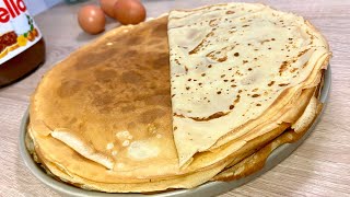 LA MEILLEURE RECETTE DE CRÊPE SANS TEMPS DE REPOS SUCCÈS GARANTI [upl. by Leisam]