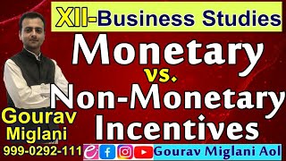 Monetary Incentives vs Non Monetary Incentives [upl. by Akenihs]