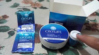 How to use OXYLIFE NATURAL radiance post bleach SERUM [upl. by Hardan]