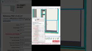 Diseña y despieza closets en minutos  Componente dinámico ESTRUCTURA CAJÓN sketchup carpinteros [upl. by Alicia]