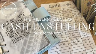 Cash Unstuffing  Money Spent on Our Credit Card  Going Back to the Bank [upl. by Heimlich]