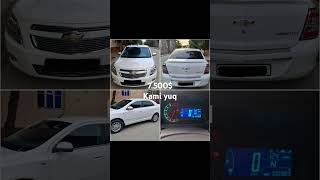 🚘Moshina modeli Cobalt 🔢Pozitsiya Avtomat📶Yil 2018🆙Probeg100000 km⛽️Benzin  Gaz Narxi 7500 [upl. by Atsyrk]