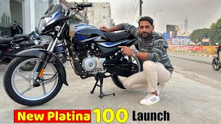 Bajaj Platina 100 Comfortec 2024 Model Launch With New Price And New Update [upl. by Llireva756]